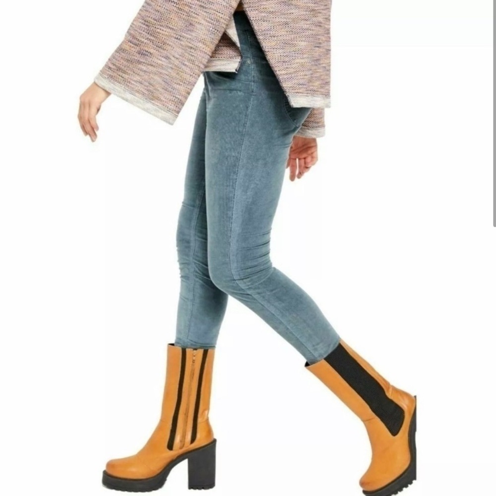 Wee the Free Corduroy Sun Chaser Blue Green Gray Pants - Picture 3 of 9